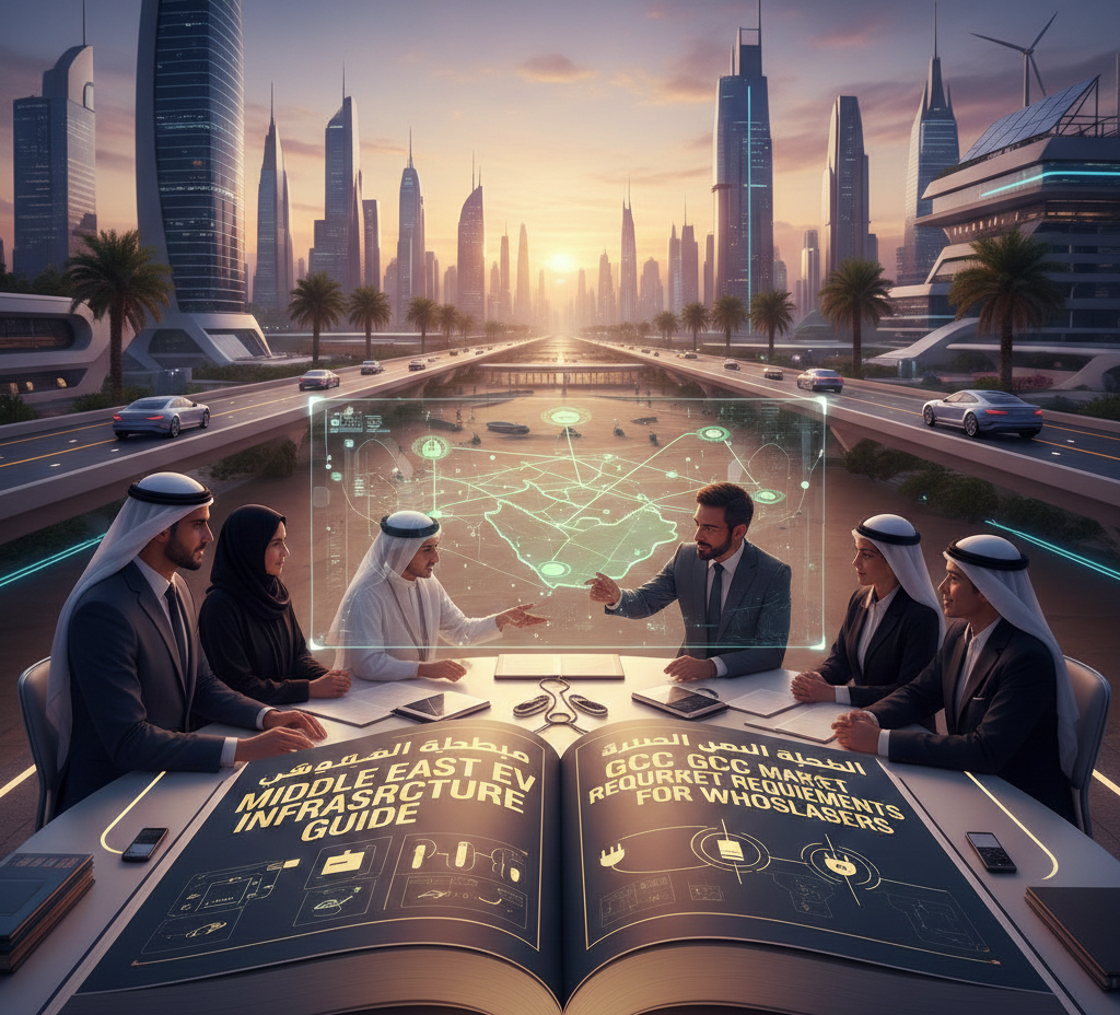 Middle Eastern Infrastructure मध्य पूर्व ईवी इन्फ्रास्ट्रक्चर गाइड: थोक विक्रेताओं के लिए जीसीसी ...
