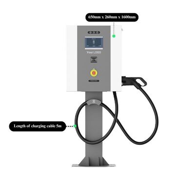 Calidad Estación de carga rápida de corriente continua de 20-40kW con capacidad V2G/V2L y tecnología inteligente OCPP para soluciones de carga de vehículos eléctricos fábrica