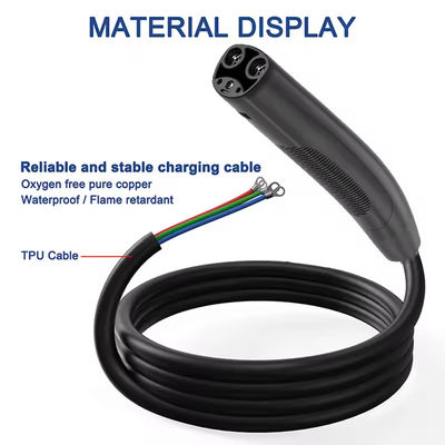 Good price Portable Tesla EVSE Charging Cable IP55 AC Charging Pile Extender Cord NACS Gun Chademo Connectors online