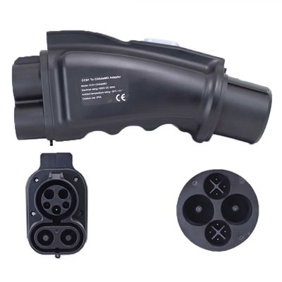 Harga yang bagus CCS1 Untuk CHAdeMO EV Charging Adapter DC 1000V 250A tahan api on line