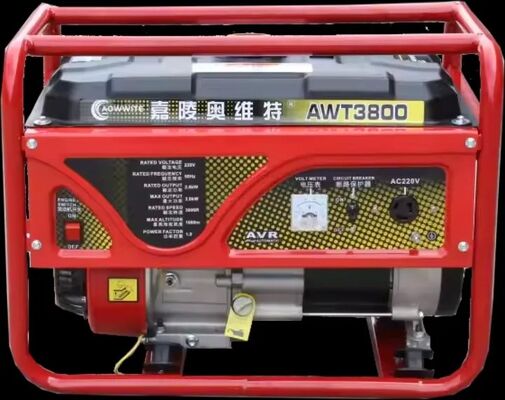 قیمت خوب ژنراتور قابل حمل 3kW با خروجی چند ولتاژ و شروع الکتریکی / دستی / اتوماتیک برای استفاده خانگی و سایت آنلاین